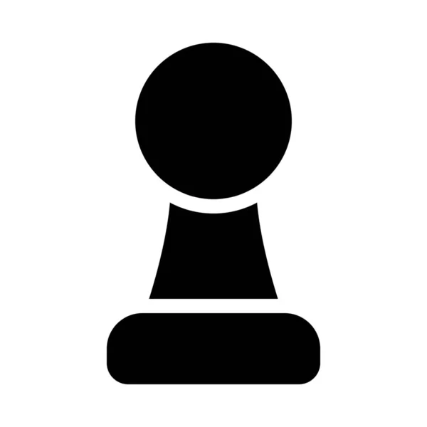 典当国际象棋游戏图孤立在白色背景 — 图库矢量图片