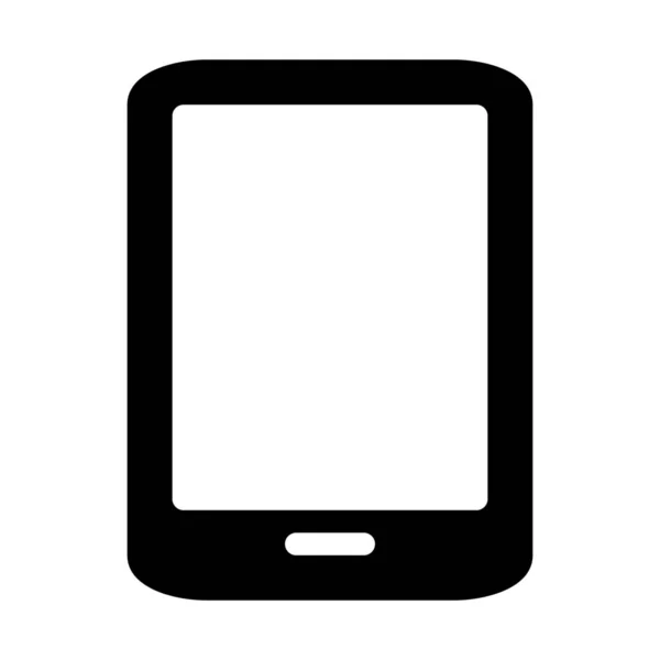 Ilustración Vectorial Simple Tablet — Archivo Imágenes Vectoriales