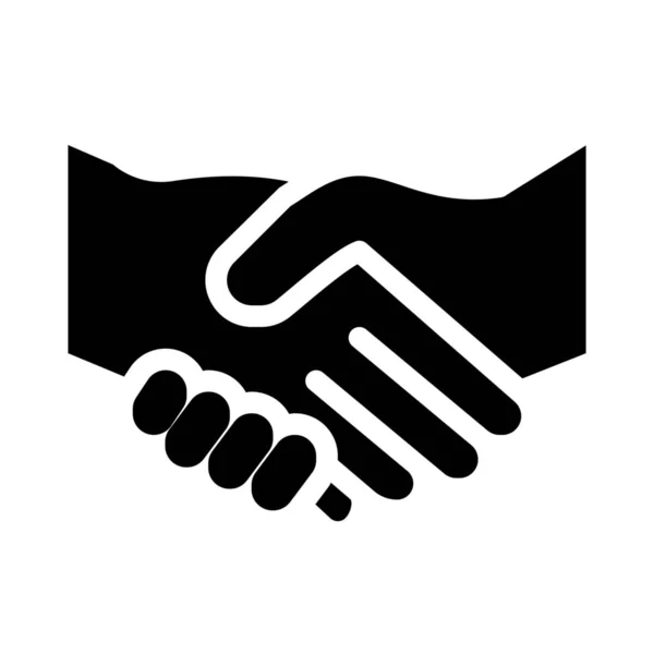 Handshake Nebo Obchodní Dohoda — Stockový vektor