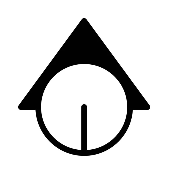 Einfache Vektorillustration Des Schnittsymbols — Stockvektor