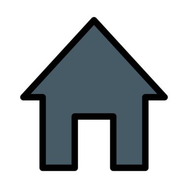 Ev ya da ev, basit simgesi