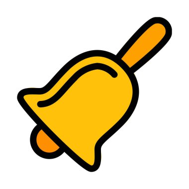 Noel Baba Noel Bell, vektör çizim