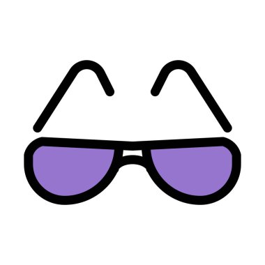 Güneş gözlüğü veya tonları vektör çizim 