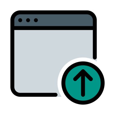 Web uygulaması vektör çizim upload 