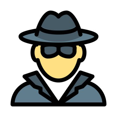 Casus ya da hafiye, vektör çizim