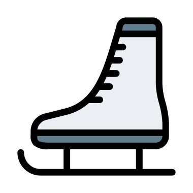 Buz pateni spor, basit simgesi