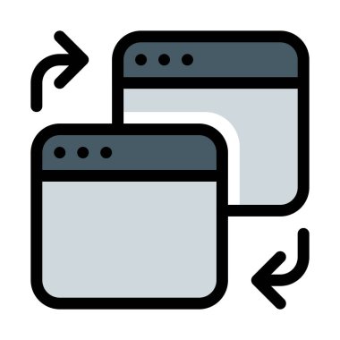 Uygulama sekmesi vektör çizim geçiş 