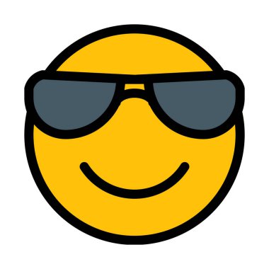 Trendy Sunglass beyaz arka plan üzerinde izole ifade