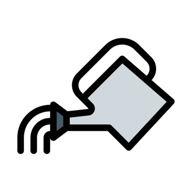 Bahçe sulama olabilir vektör çizim 