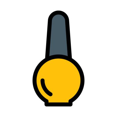 Oje şişesi vektör çizim