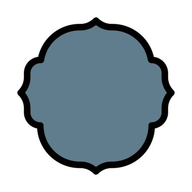 boş şekli çerçeve vektör çizim 