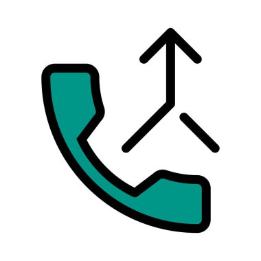 Birleştirme veya çağrı vektör çizim katılmak