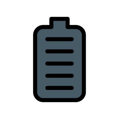 Tam pil bildirimi vektör çizim 