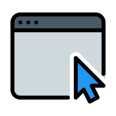 Web fare App vektör çizim