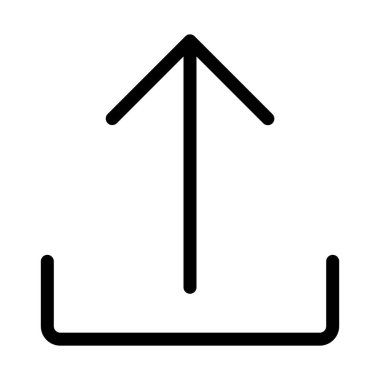 Upload ya da ihracat vektör çizim 