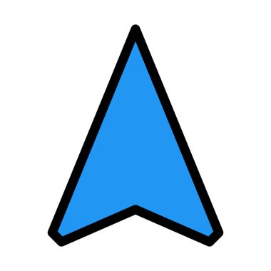 GPS ve yol gezinti illüstrasyon vektör