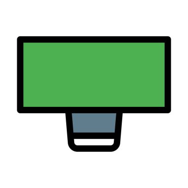 Resepsiyon basit vektör simgesi