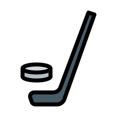 Buz hokey sopası, basit simgesi