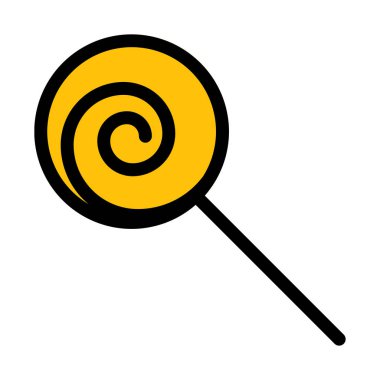 Lolipop şeker şekerci, vektör çizim