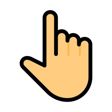 Bağlantı jest, basit simge seçin