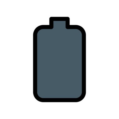 Yok pil bildirimi vektör çizim 