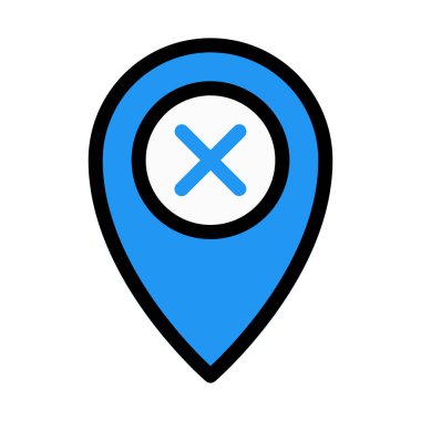 Temizleme veya konumu vektör çizim beyaz arka plan üzerinde silme