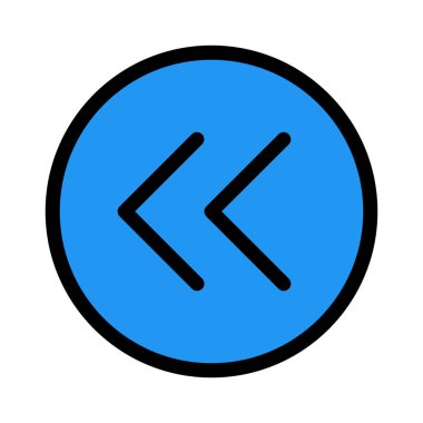 Beyaz arka plan üzerinde izole çift ok navigasyon