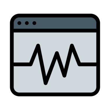 Bilgisayar Görev Yöneticisi, vektör çizim