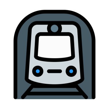 Yeraltı tren Metro, vektör çizim