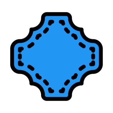 şablon çerçeve vektör çizim 