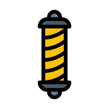 Hippi Saç Kıvırıcı, basit simgesi