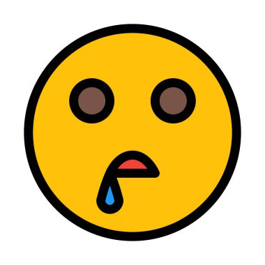 Beyaz arka plan üzerinde saçmalamak Sliva gülen izole