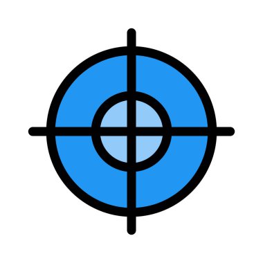 Aracı ve seçimi, basit soyut vektör çizim 