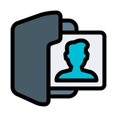 Erkek Kullanıcı ağıl, vektör çizim