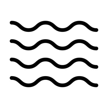 Sisli hava işareti, vektör çizim