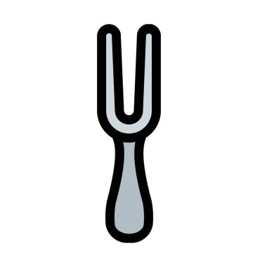 et çatalı vektör çizim