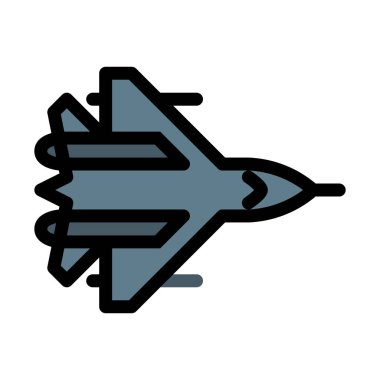 Avcı Jet uçağı, basit simgesi