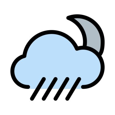 Gece yağmur fırtınası uyarısı