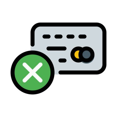 Hata kartı, vektör çizim