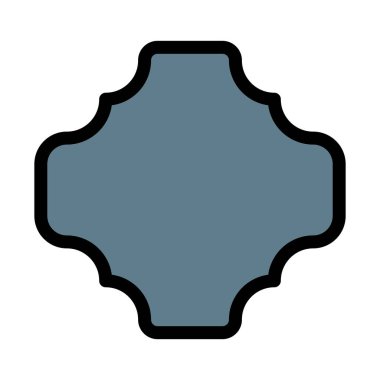 boş şablon çerçeve vektör çizim 