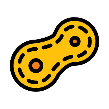 Mikroskobik bakteri hücre vektör çizim 