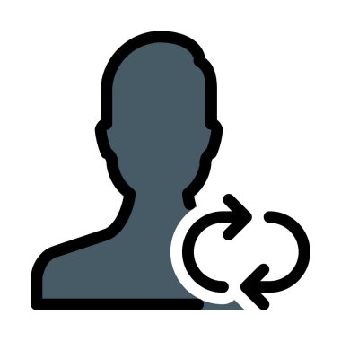 Kullanıcı, basit simgesini yeniden