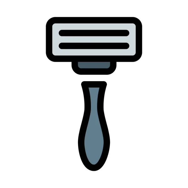 Körperpflege Rasiermesser Einfaches Symbol — Stockvektor