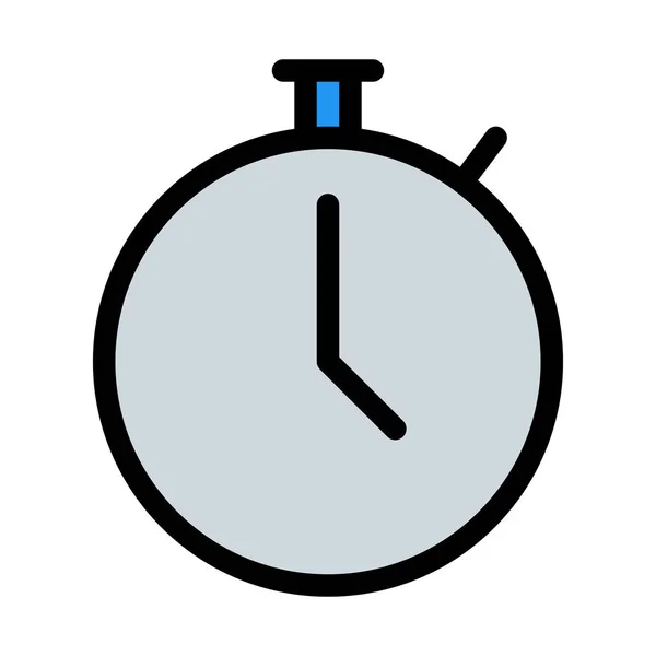 Ilustración Del Vector Analógico Stop Watch — Vector de stock