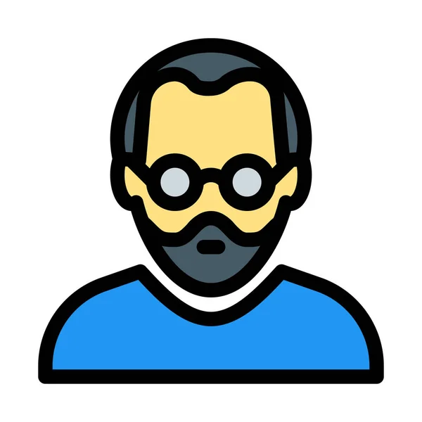 Steve Jobs Profil Illustration Vectorielle — Image vectorielle