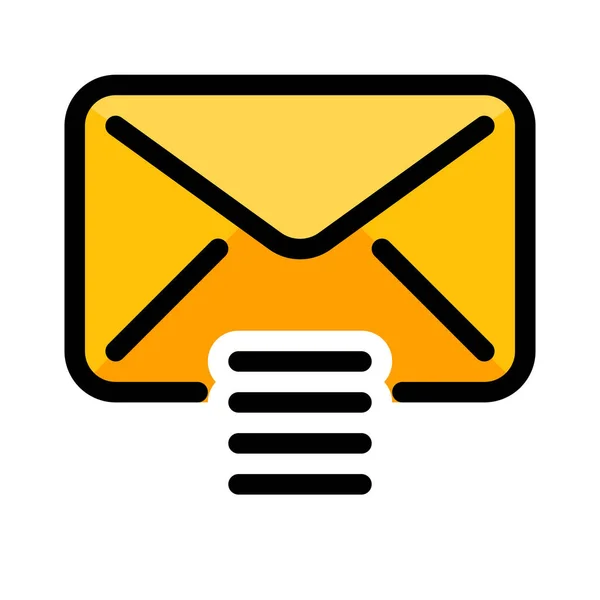 Εικονογράφηση Διάνυσμα Mailing List Και Ταξινόμηση — Διανυσματικό Αρχείο