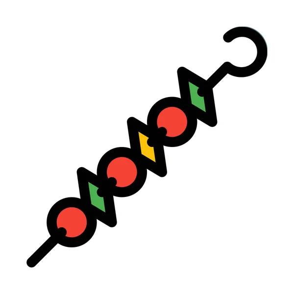 Вегетаріанський Барбекю Шакери Векторні Ілюстрації — стоковий вектор