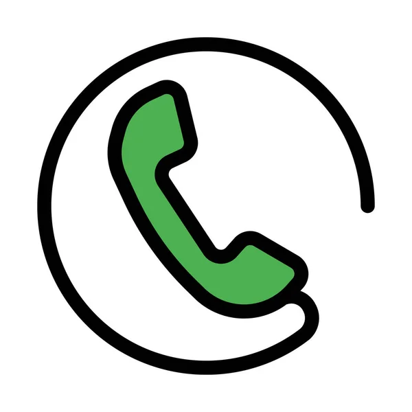 Telefone Público Serviço Ilustração Vetorial — Vetor de Stock
