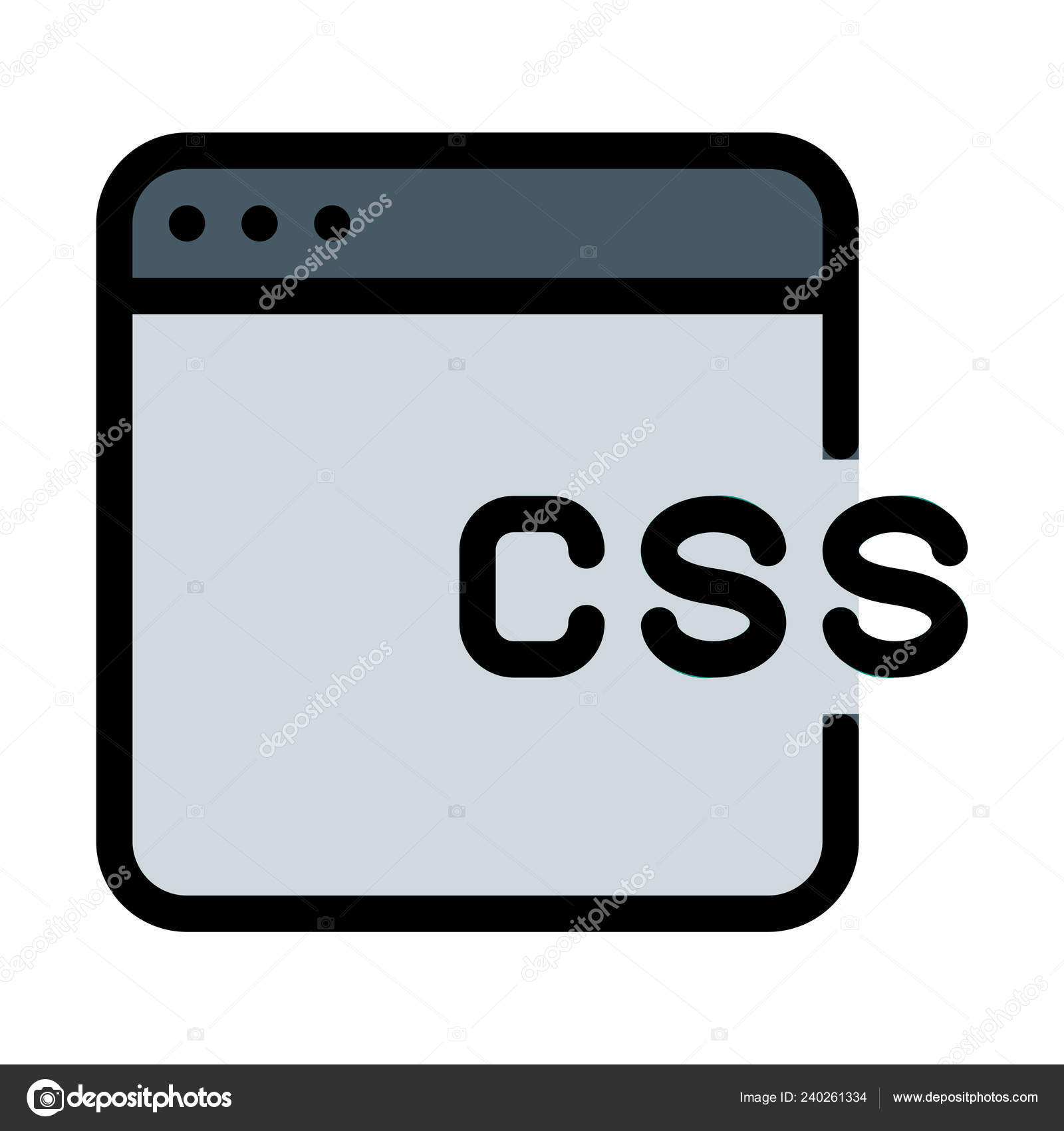 Css Programming Software Vector Illustration Stock Vector by ©get4net ...