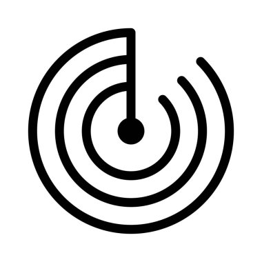 Radar tarama teknolojisi, basit simgesi